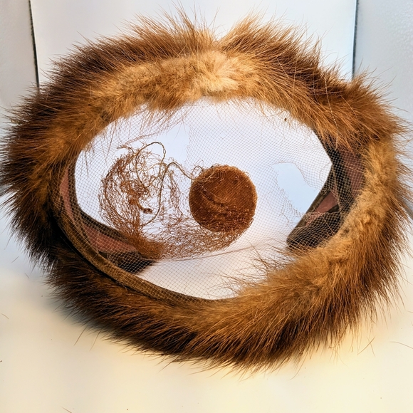 Vintage Mink Hat 1950's - Picture 4 of 5